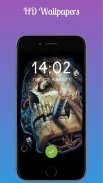 Skull Lock screen keypad Skull Lock screen pattern screenshot 5