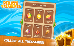 Pirate Treasures - Gems Puzzle screenshot 11