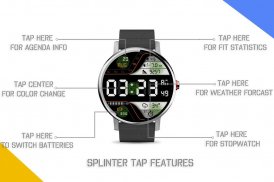 Splinter Watch Face screenshot 2