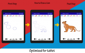 How to Draw Lion Step by Step screenshot 4