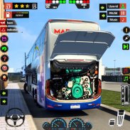Euro Bus Conducir Bus Juego 3D screenshot 10