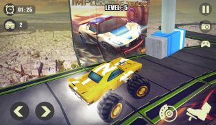 3D Grand Monster Truck : Impossible Derby Stunt screenshot 3