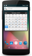 Einfache Kalender-Widget screenshot 0