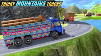 Indian Cargo Truck Drive Sim Baru screenshot 1