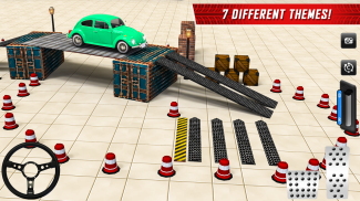 ألعاب وقوف السيارات خمر: سيارة القيادة محاكي screenshot 0