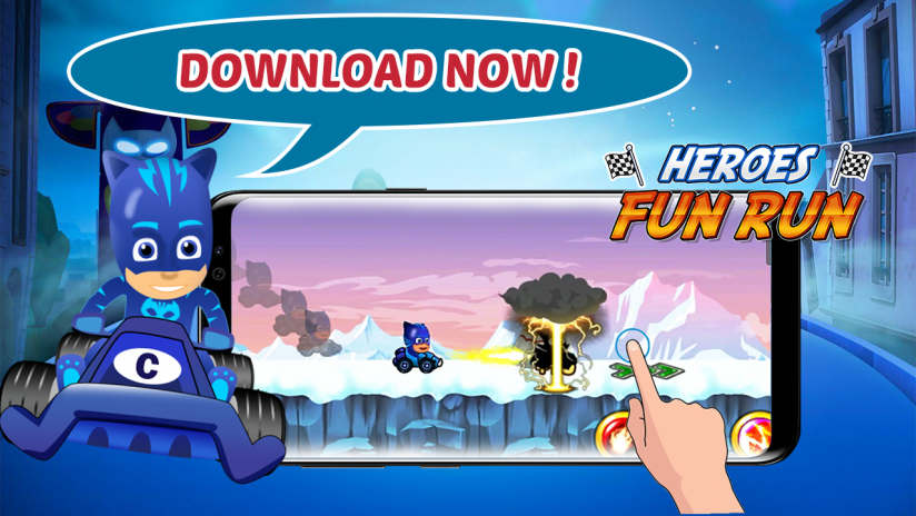 Pj Heroes Masks Fun Run Race 1 1 Download Apk For Android Aptoide