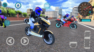 ريال موتو دراجة - سباق المدينة screenshot 0