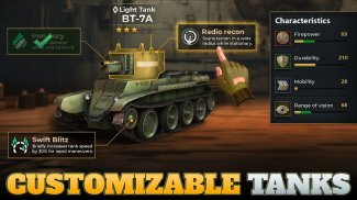 Tanks Charge: Jeux de Tank PvP screenshot 0