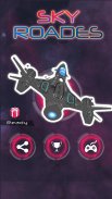 Sky Roads 3D -  Galaxy Legend Sparrow Ships Racing screenshot 0