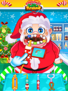 Christmas Dentist Office Santa - Doctor Xmas Games screenshot 4