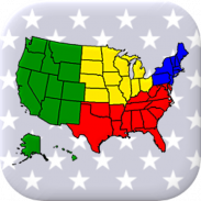 50 US States Map, Capitals & Flags - American Quiz screenshot 6