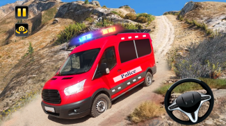 Us Police Van Chasing Simulator: Car Driving 3D screenshot 0