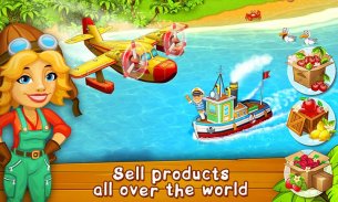 Farm Paradise: Fun farm trade game at lost island screenshot 5