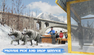 Snow Dog Sledding Transport Games: Winter Sports screenshot 10