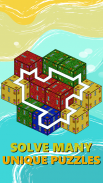 Cube Line Puzzle screenshot 2