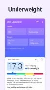 Calcolatore BMI screenshot 1