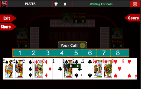 Call Break Card Game screenshot 1