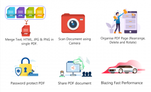 PDF Merge: Create & Combine Text, Image & Web page screenshot 2