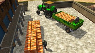 Tractor Cargo Transport Driver: Simulador agrícola screenshot 8