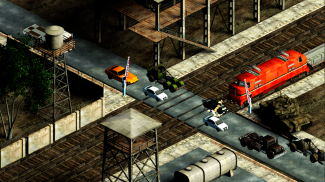 Railroad crossing - Freight train mania screenshot 0