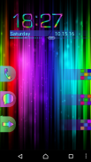 Neon Rainbow Go Locker theme screenshot 0