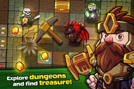 Mine Quest - Crafting and Battle Dungeon RPG screenshot 4