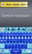 Blue Candy for TS Keyboard screenshot 3