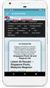 4D Singapore Malaysia Predictions & Results Live screenshot 3