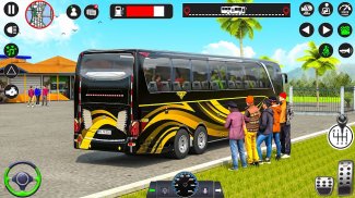 City Coach Bus Driving Game 3D screenshot 0