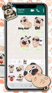 Baby Pug Emoji Stickers screenshot 2