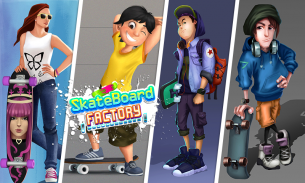 Skateboard craft Factory Pro - Skateboard Party screenshot 0