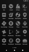 Grey and Black Icon Pack screenshot 3