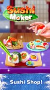 Cooking Sushi Maker - Chef Street Food Game screenshot 2