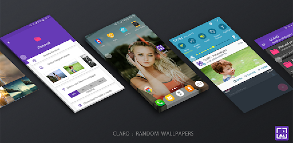 CLARO Random Wallpaper Changer  APK Download for Android  Aptoide