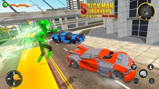 Multi Superhero stickman vegas city battle screenshot 2