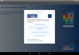 Journal of Counseling & Development screenshot 1
