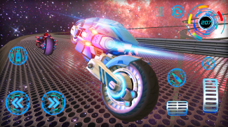 Space Bike Galaxy Race screenshot 0