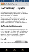 Learn CoffeeScript screenshot 3