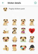 Pugsly The Dog Stickers screenshot 4