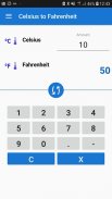 Celsius to Fahrenheit Convert screenshot 0