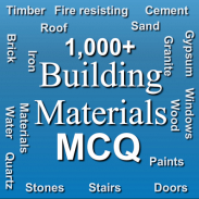 Building Materials MCQ screenshot 3