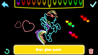 Fruit Coloring Book & Learn to Draw Glow screenshot 3