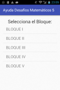 Ayuda Tarea de Desafíos Mate 5 screenshot 0