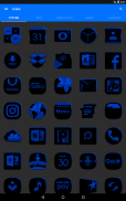 Black and Blue Icon Pack ✨Free✨ screenshot 7
