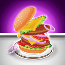 Crazy Burger 3D Icon