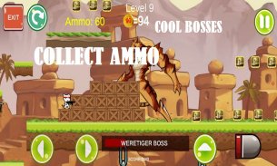 Super Adventure  Shooter 2D Cat Commando screenshot 4