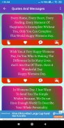 Happy Women Day: Greeting, Photo Frames, GIF Quote screenshot 6