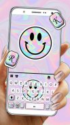 Laser Smiley Face कीबोर्ड screenshot 3