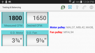 Testing&Balancing: Belt Drive screenshot 6