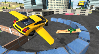 Flying Car City 3D screenshot 1